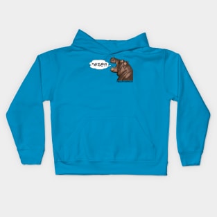 HippoPottyMouth Kids Hoodie